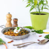 Veganes Mangold Curry mit gebackenen Kichererbsen | low carb & glutenfrei