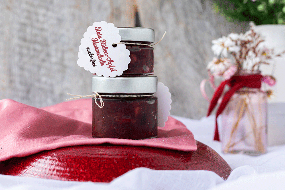 Zuckerfreie Rote Bete Apfel Marmelade | DIY Geschenk aus der Küche