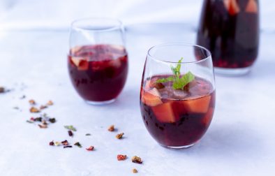 Fruchtige Sangria ohne Zucker | mit oder ohne Alkohol