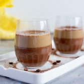 Veganes Schokoladen Kaffee Panna Cotta